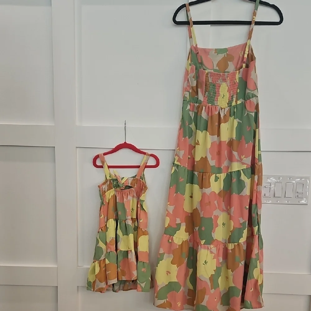 Mommy & Me Floral Dress Set - Multicolor
